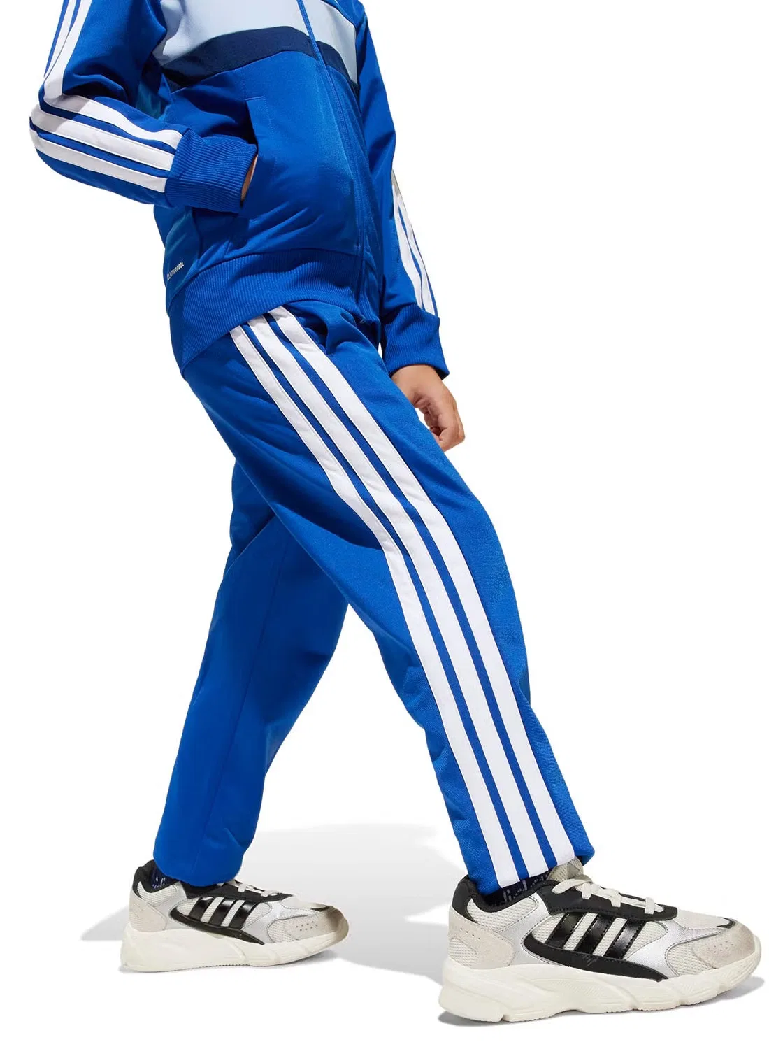 Костюм спортивный с 3 полосками Tiberio Adidas, синий — фото 4