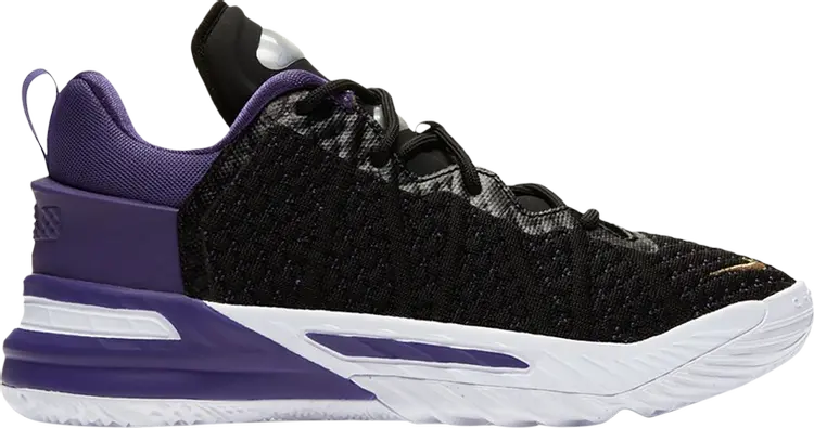 

Кроссовки Nike LeBron 18 PS 'Lakers', черный