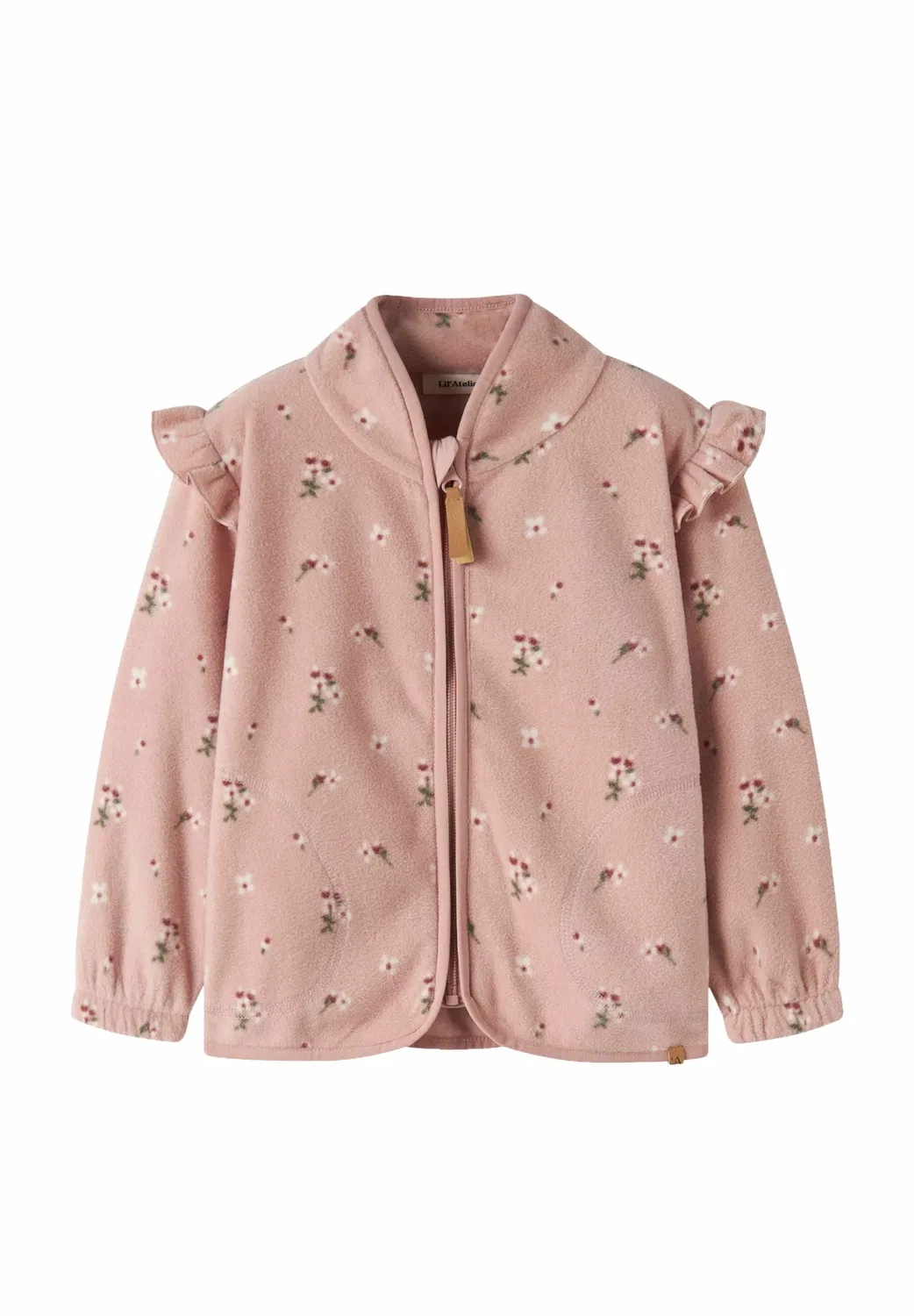 Флисовая куртка Lil' Atelier, Misty Rose