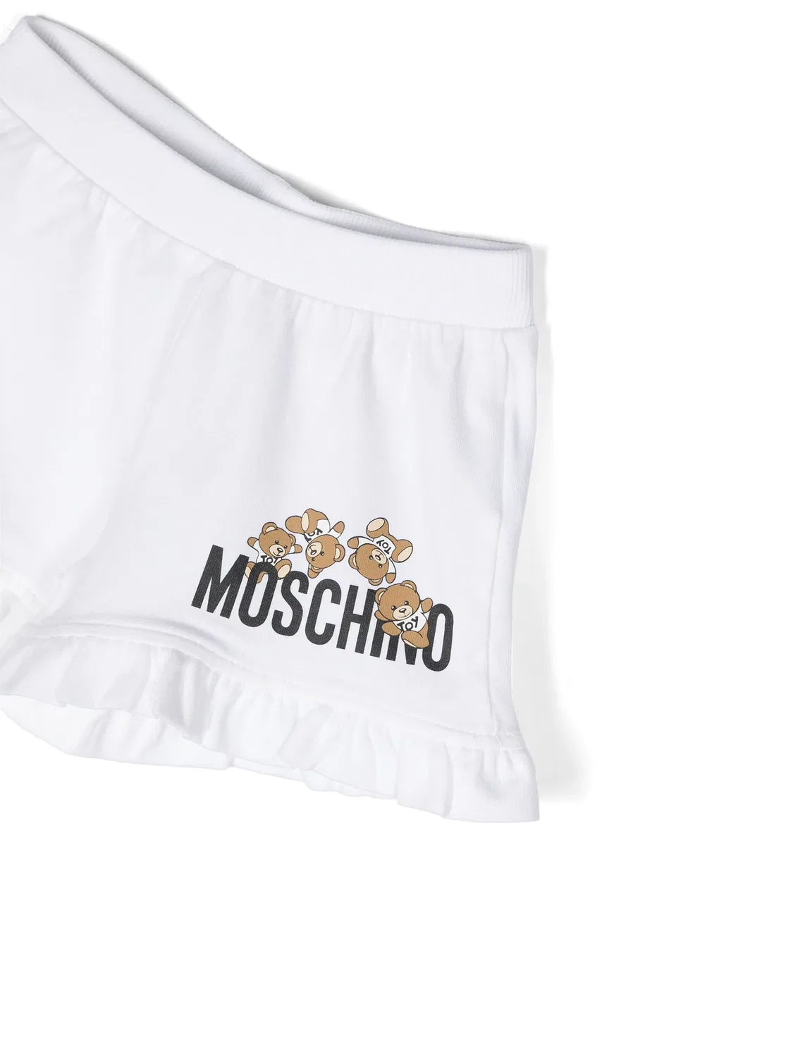 Комплект шорт с принтом Тедди Берри Moschino, желтый — фото 2