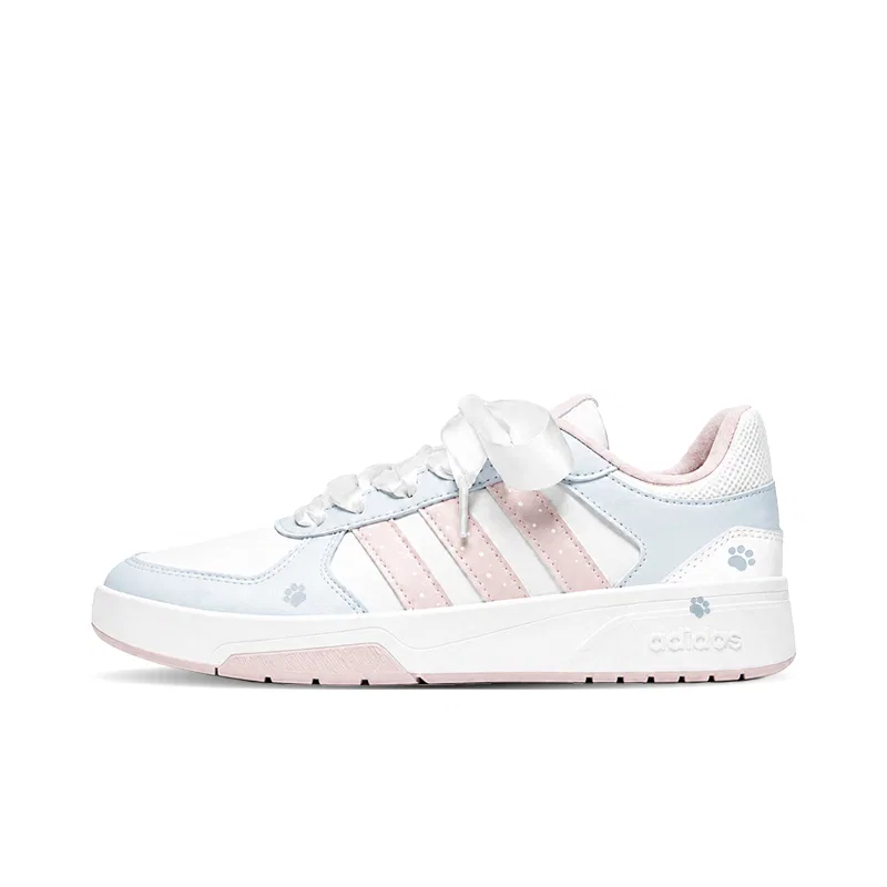 Детские кроссовки для скейтбординга на толстой подошве Adidas COURTBEAT, Cerulean