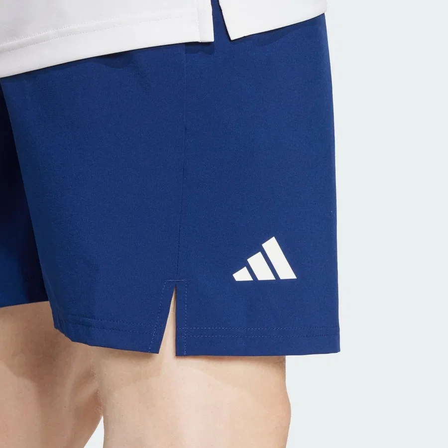 Шорты спортивные с принтом Club Tennis Climacool Stretch Woven Shorts adidas, Темно-синий — фото 4