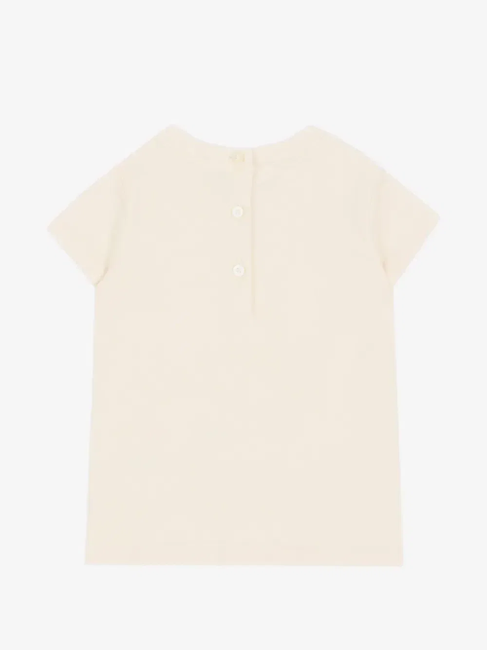 Футболка из хлопкового джерси Polo Bear POLO RALPH LAUREN KIDS, бежевый — фото 2