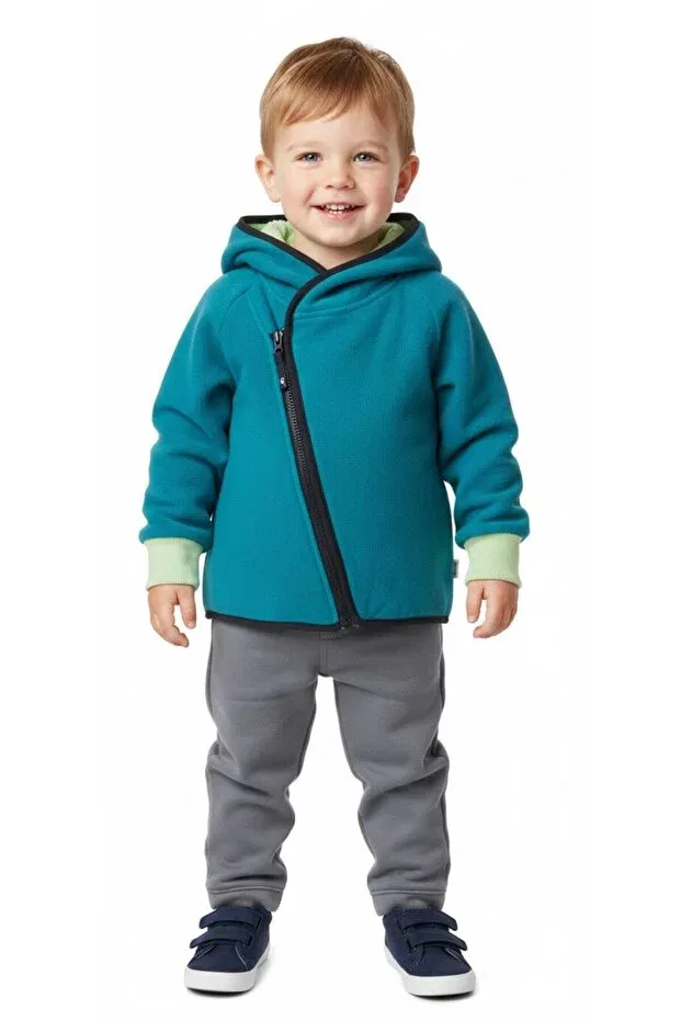 Детская куртка для девочек с капюшоном Little Tortoise, Blue