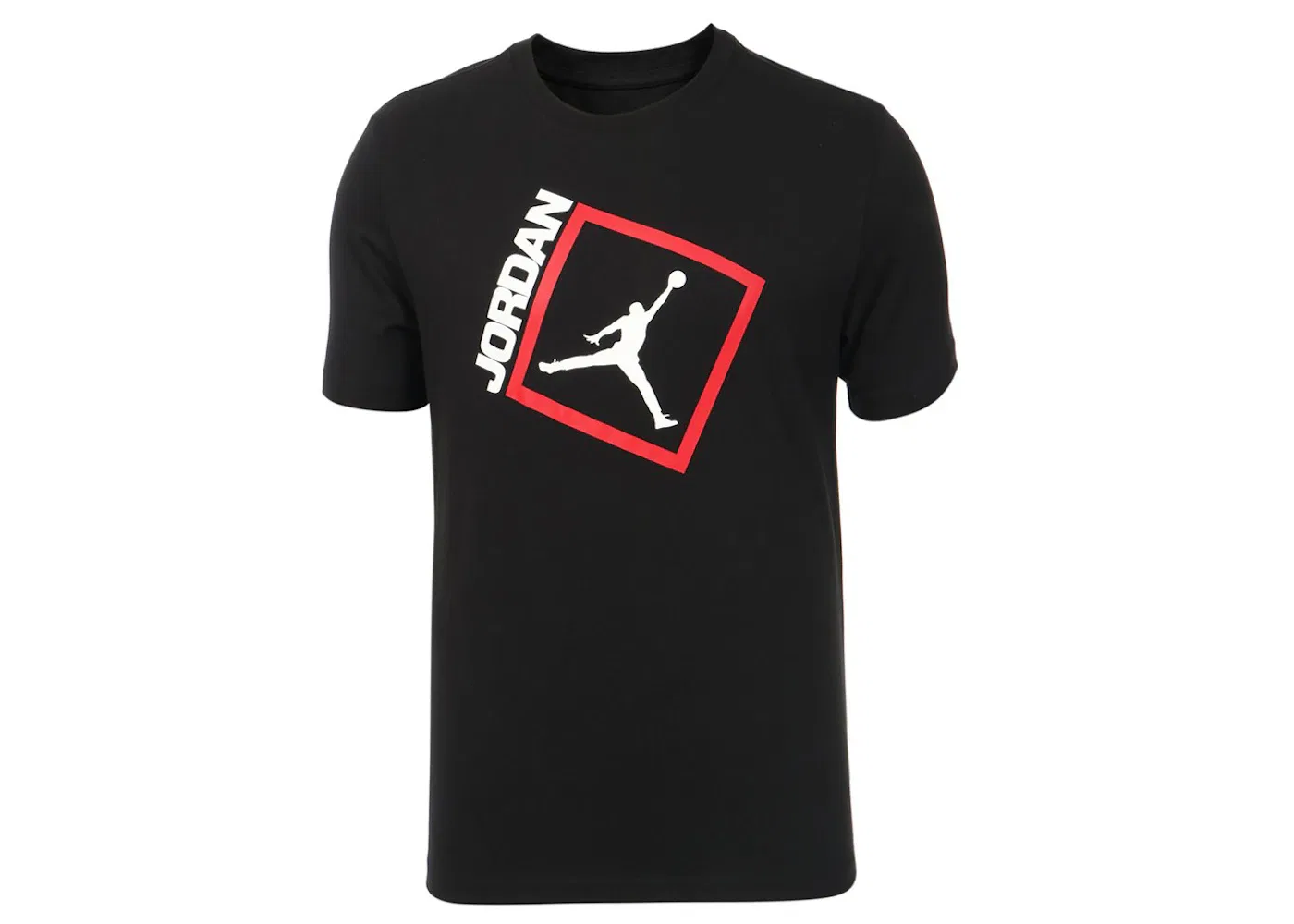 Мужская футболка с принтом Jordan Jumpman Box, Черный