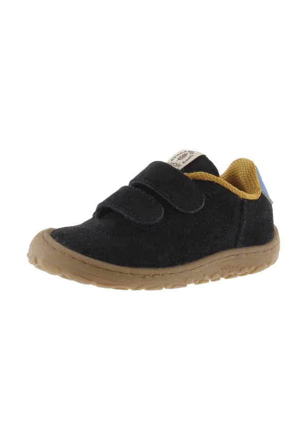 Кроссовки кожаные Bosco barefoot low tennis Victoria Shoes Marino, морской — фото 2