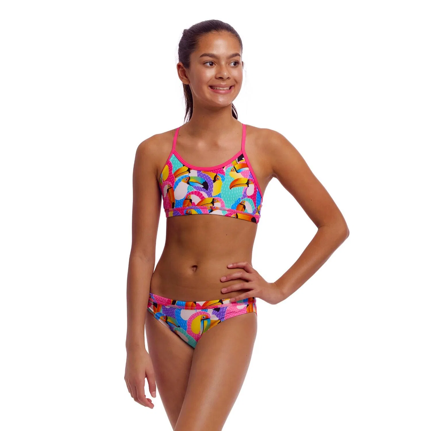 Детское бикини с принтом Tou By Tou Funkita, Bunt — фото 4