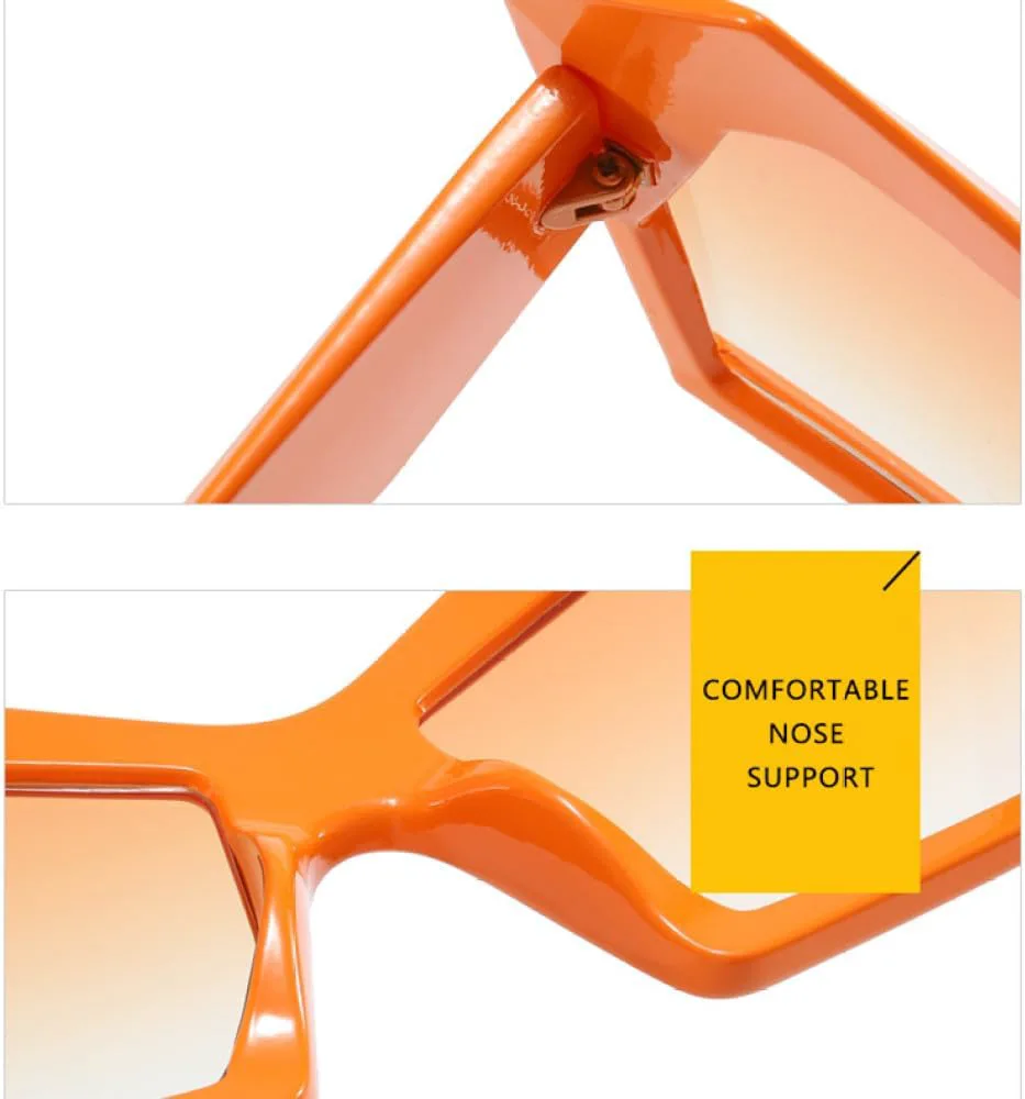 

Солнцезащитные очки LVTFCO Oversize Cat Eye для женщин, винтажные солнцезащитные очки в крупной оправе для мужчин, роскошные солнцезащитные очки, Blue Tea