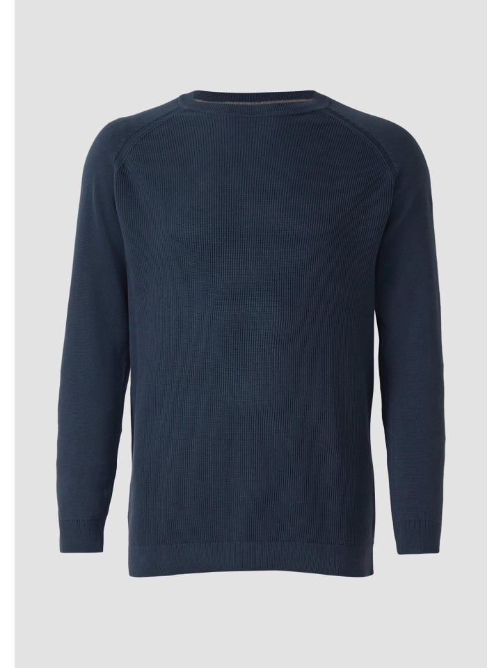 

s.Oliver Вязаный свитер 5826_темно-синего цвета