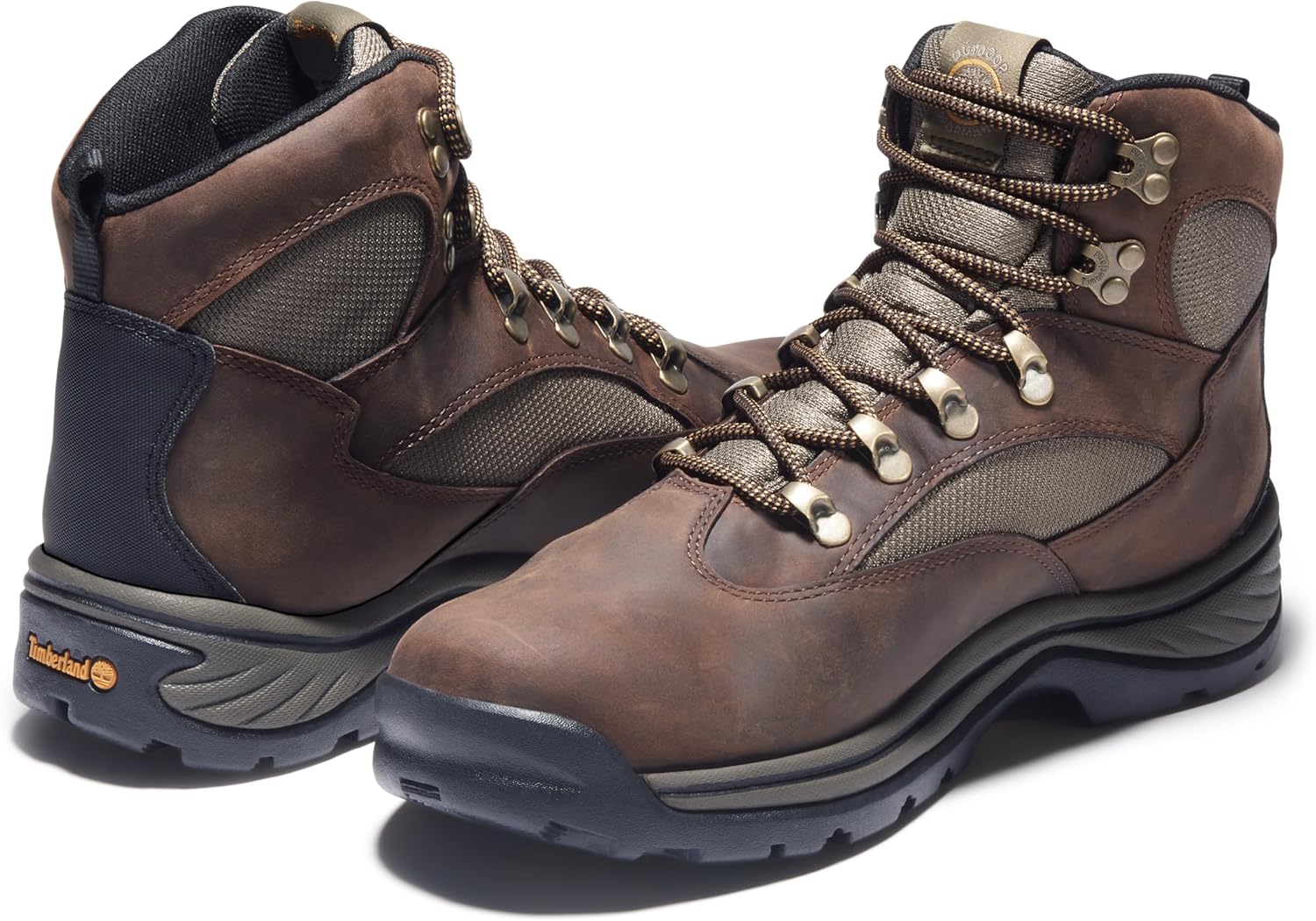 Timberland мужские треккинговые ботинки Chocorua Trail Mid Waterproof, Medium Brown Full-Grain — фото 3