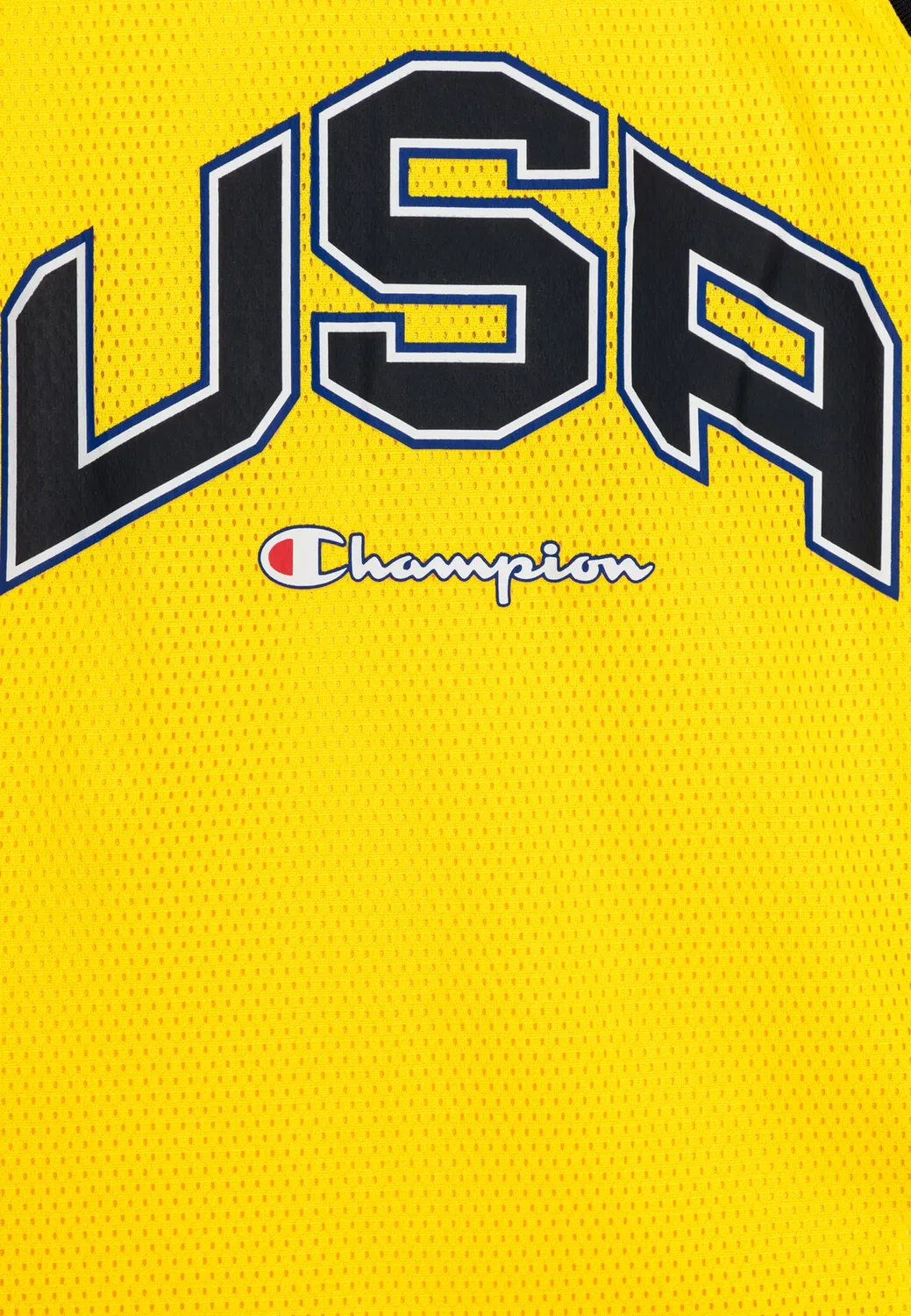 Спортивная майка в стиле ретро, унисекс Champion, Yellow — фото 3