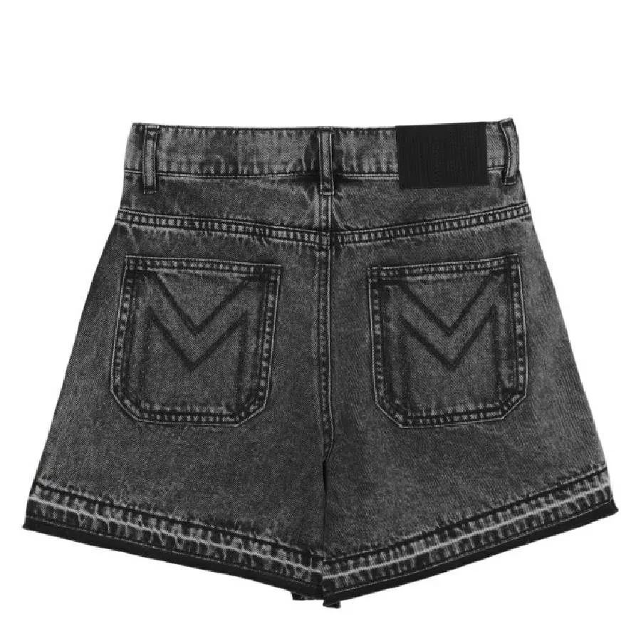 Шорты джинсовые с принтом Little Marc Jacobs, Black — фото 2