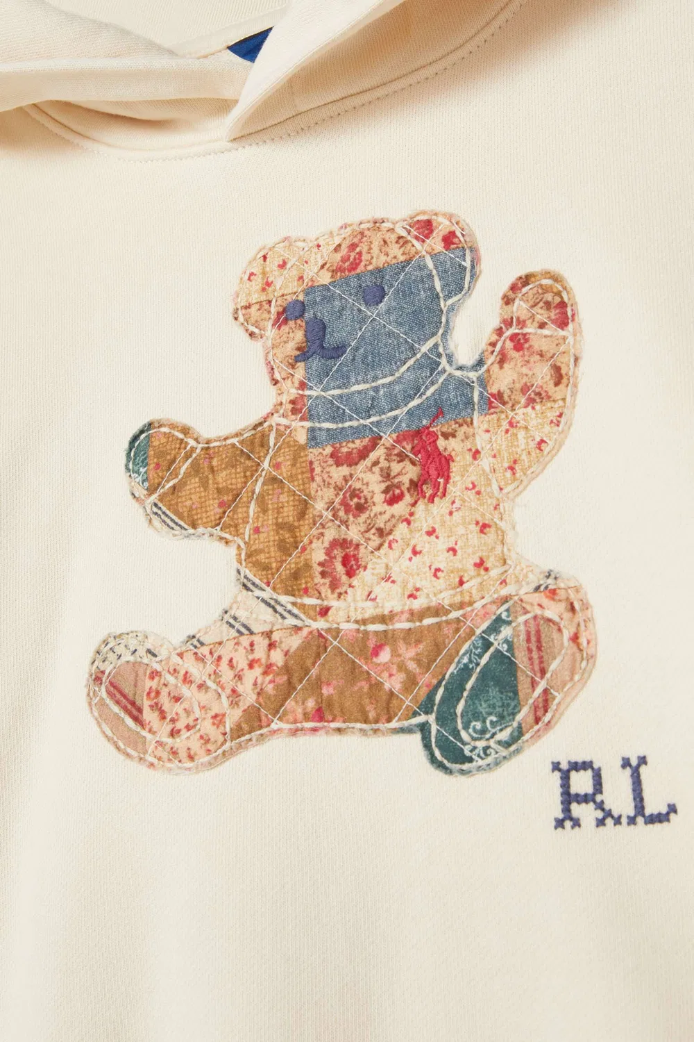 Худи с принтом Sitting Bear Polo Ralph Lauren — фото 4