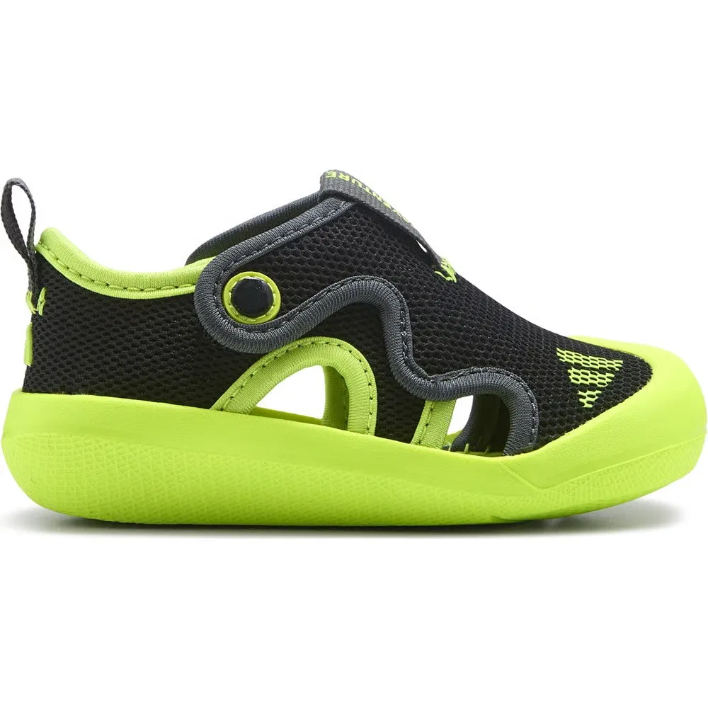 Детские водные туфли Altaventure для малышей Adidas, Black/Lime — фото 2
