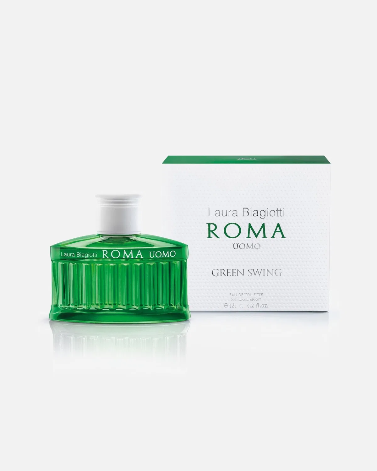 Туалетная вода Roma Uomo Green Swing Laura Biagiotti, 125 Ml — фото 2