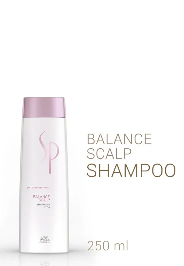 Шампунь для чувствительной кожи головы Sp balance scalp shampoo Wella, 250 мл — фото 2