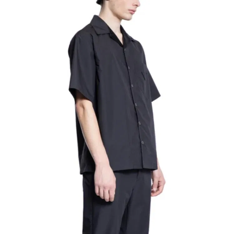 Рубашка классическая, PRADA, Black — фото 3