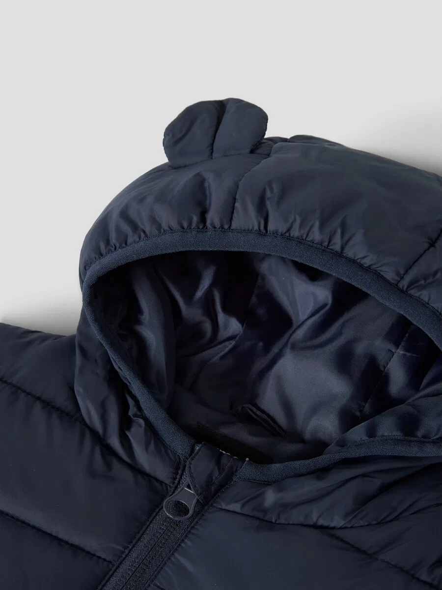 Куртка NAME IT Between-Season Jacket 'NBMMarble' темно-синего цвета — фото 4