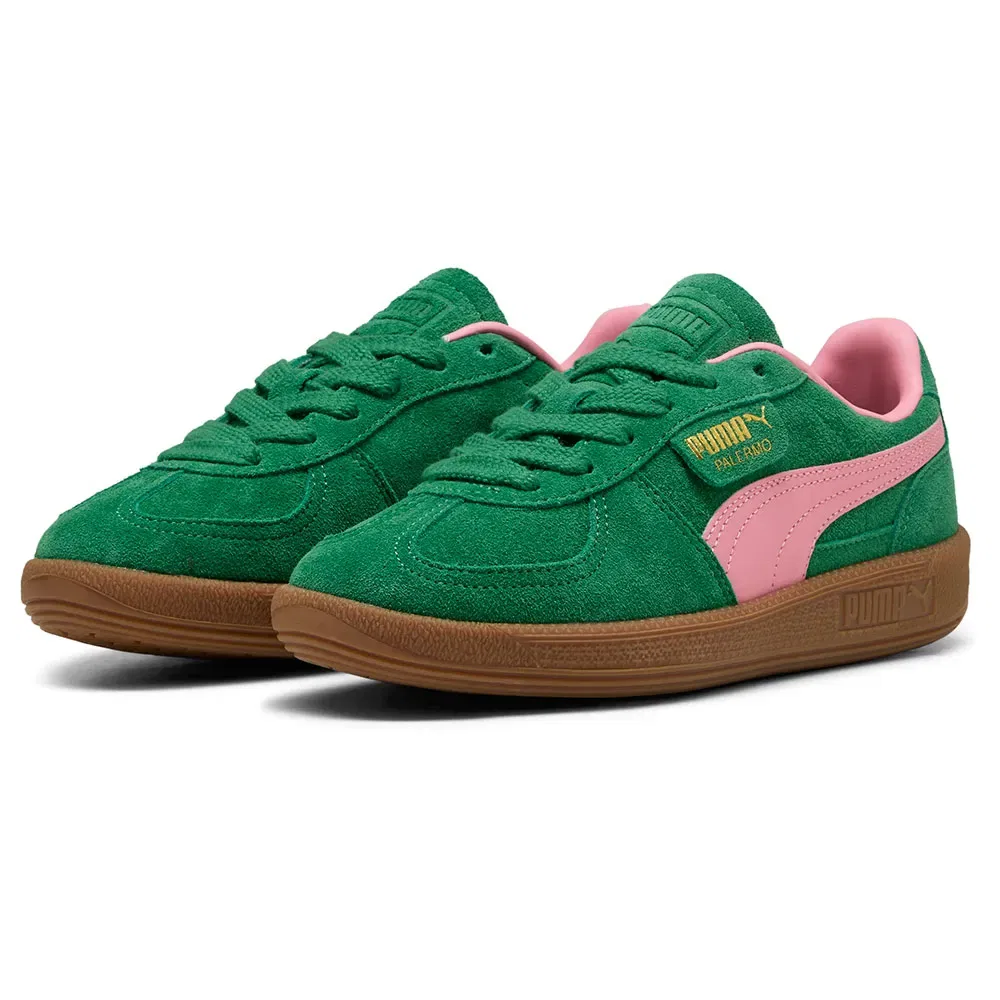 Кроссовки Palermo JR Puma, зеленый