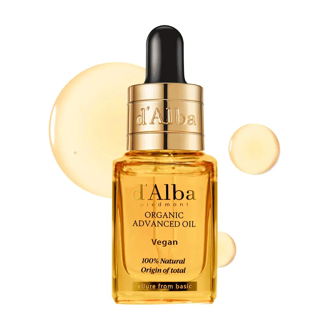 Масло для лица и тела d'alba Piedmont Advanced Organic Oil, 100% натуральное, 150 мл