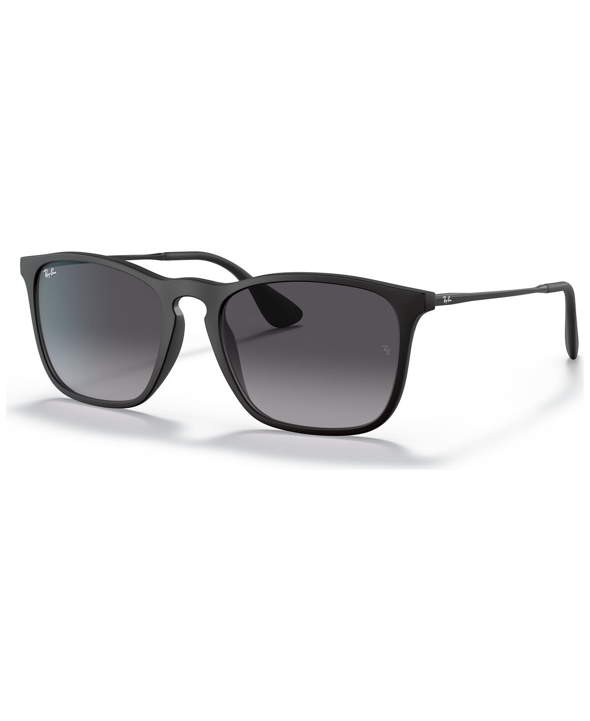 

Солнцезащитные очки унисекс с низкой перемычкой, rb4187f chris 54 Ray-Ban, черный