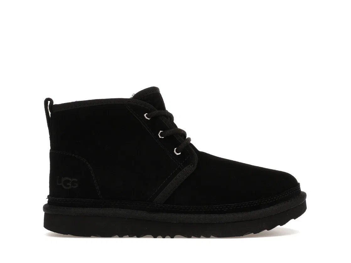 Детские ботинки на шнуровке UGG Neumel Boot, Black