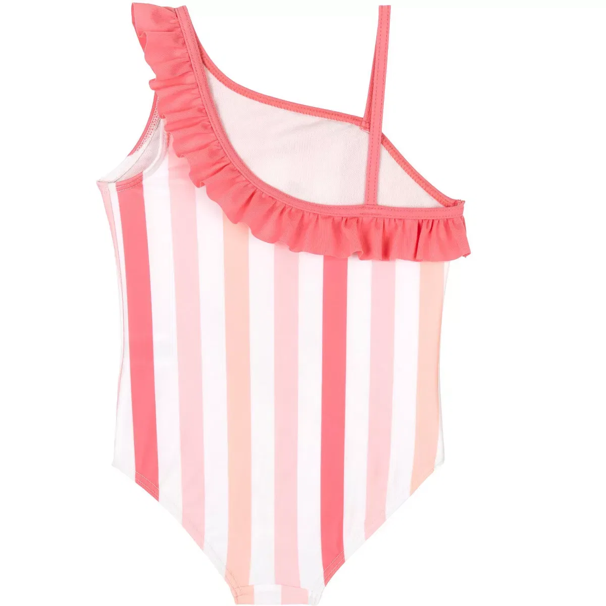 Детский купальник для девочек с принтом Strawberry Shortcake Strawberry Shortcake, Coral Pink — фото 2