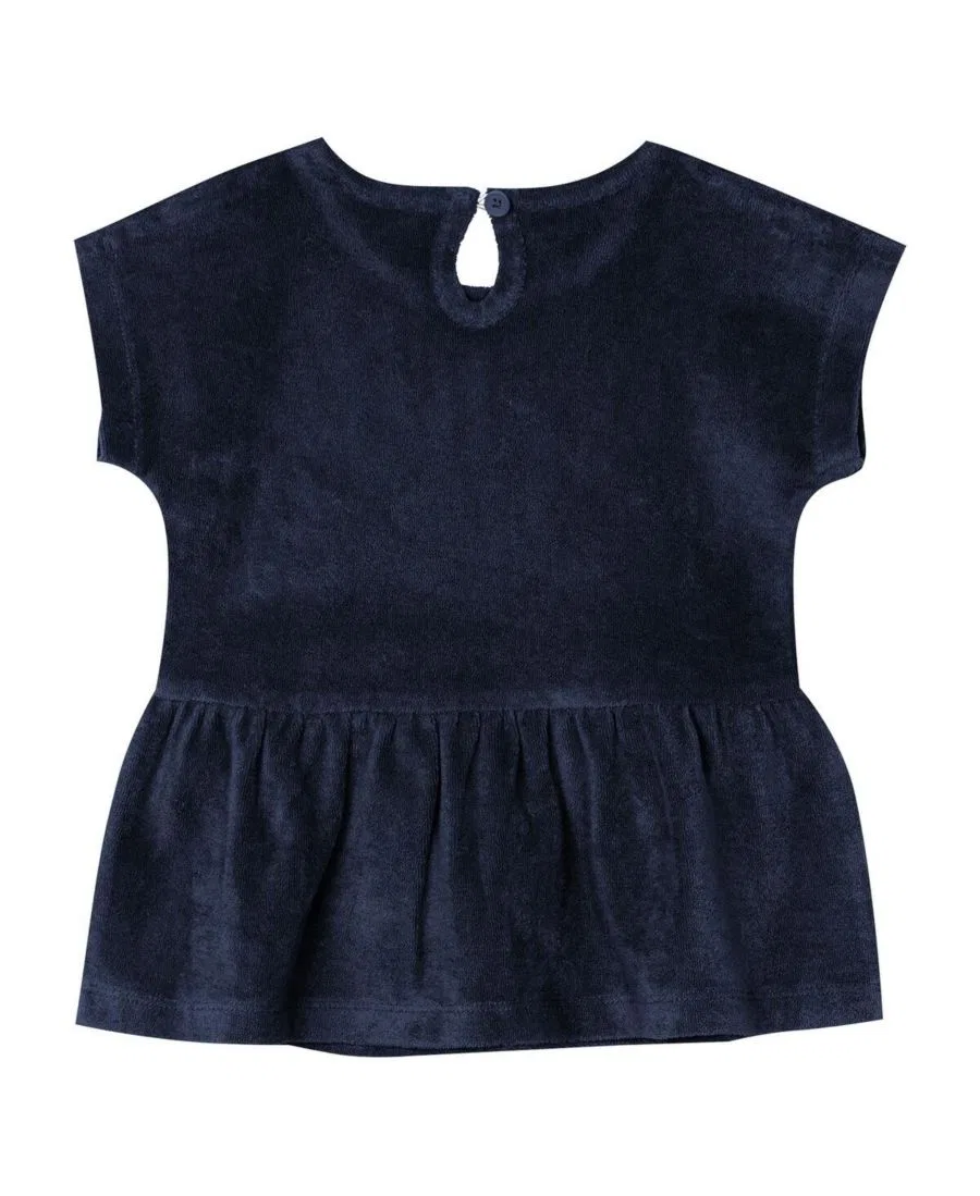 Детский комплект футболки и шорт с вышивкой New York Yankees Hop Base Fashion Outerstuff, Navy — фото 3