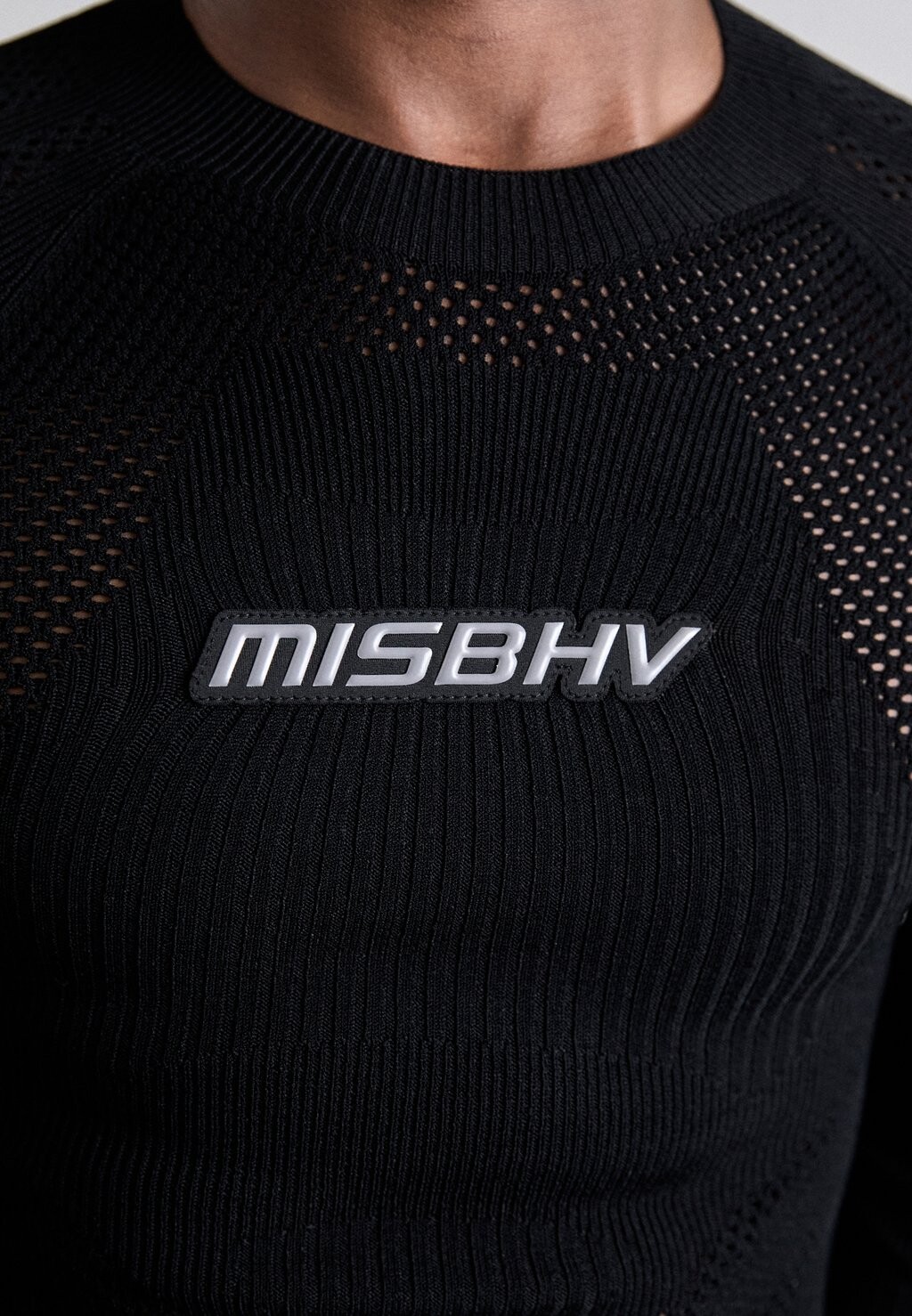 

Топ с длинными рукавами FUTURE SPORT MISBHV, черный