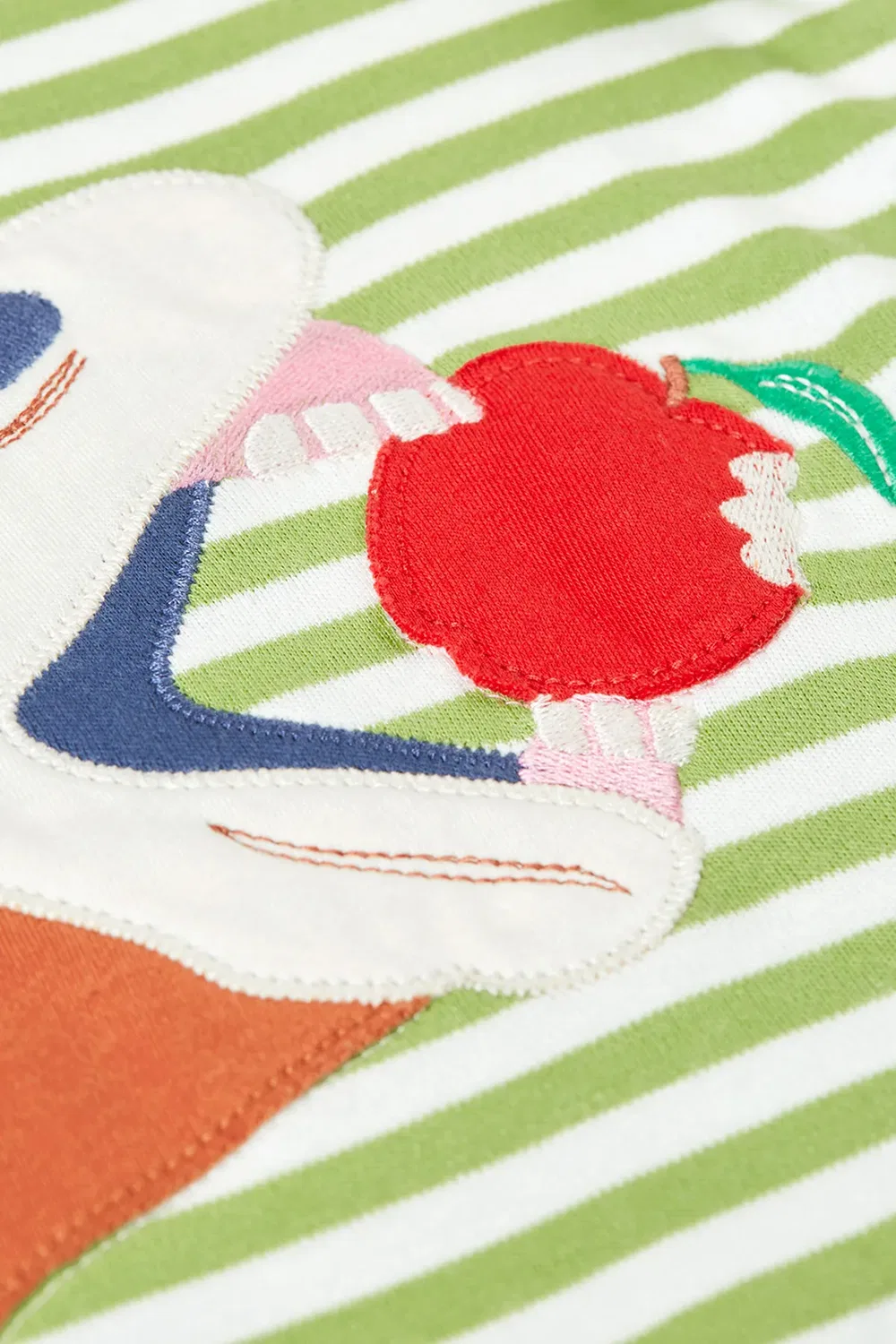 Детская футболка с аппликацией Sid Frugi, Green — фото 4