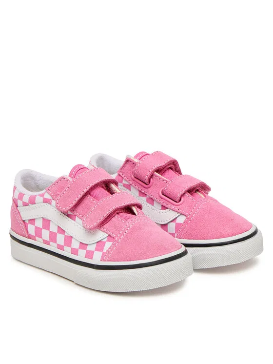 Кеды Old Skool V Vans, розовый — фото 2