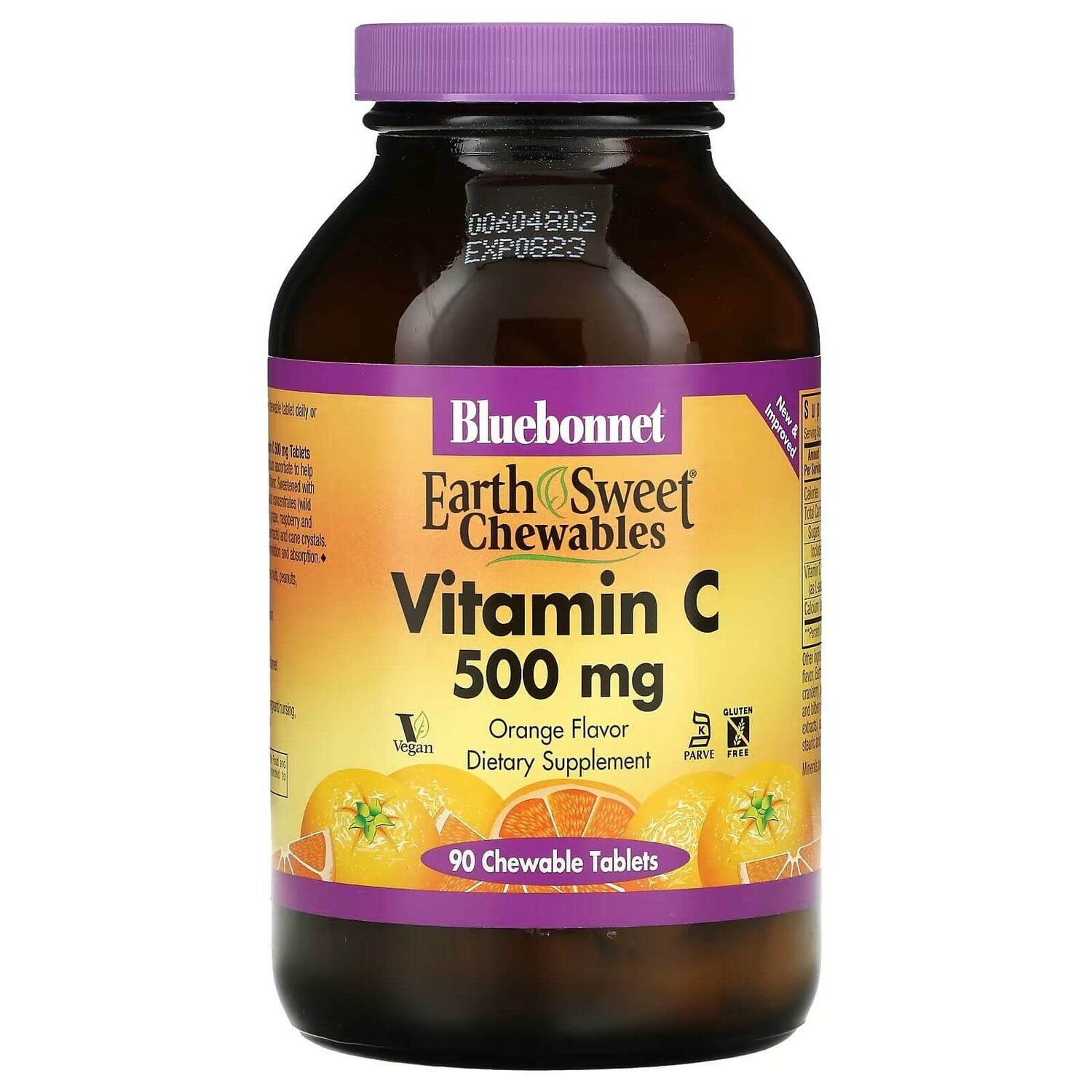 

Витамин C 500 мг Bluebonnet Nutrition, 90 таблеток