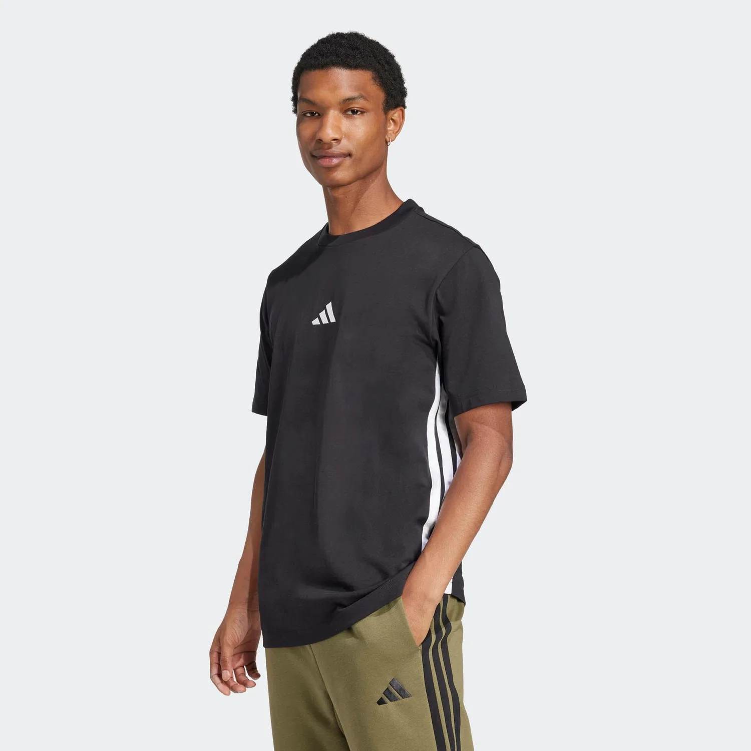 Мужская футболка Adidas, Schwarz
