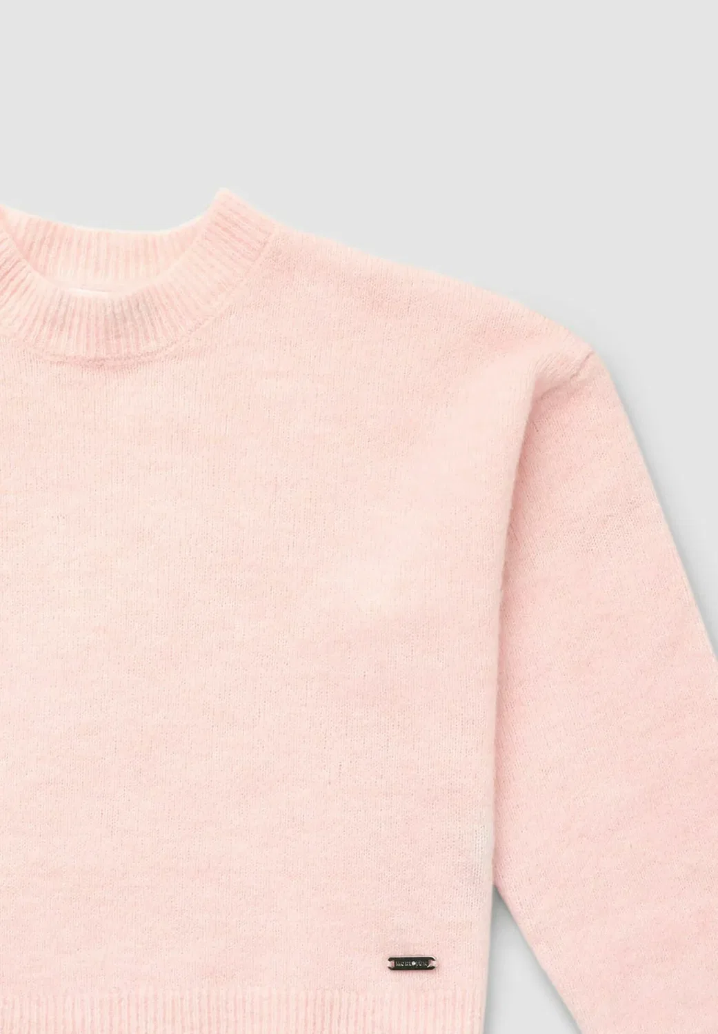 Maglia tinta unita - jumper Terranova, Rosa Melange — фото 3
