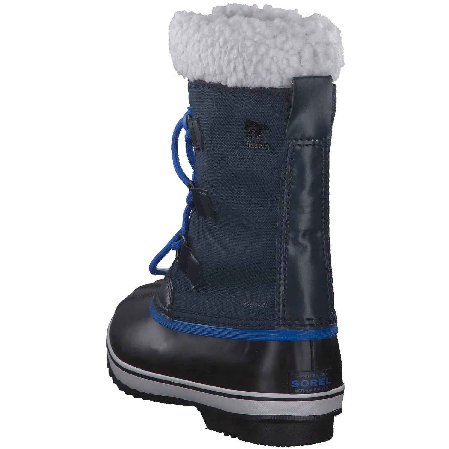 Детские зимние ботинки для мальчиков водонепроницаемые Yoot Pac Nylon Waterproof Sorel, Collegiate Navy X Super Blue — фото 4