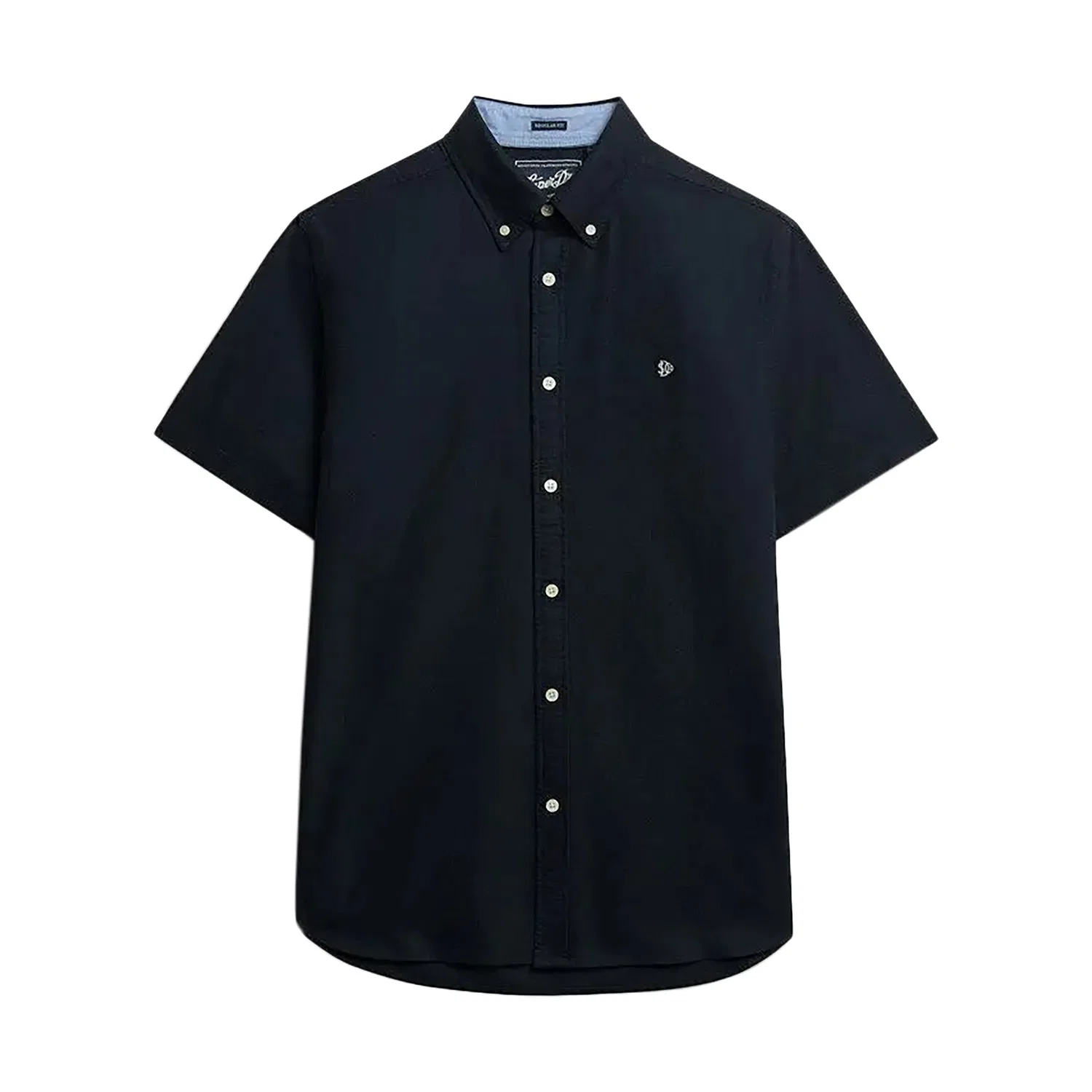 Мужская оксфордская рубашка с коротким рукавом Superdry, Blue
