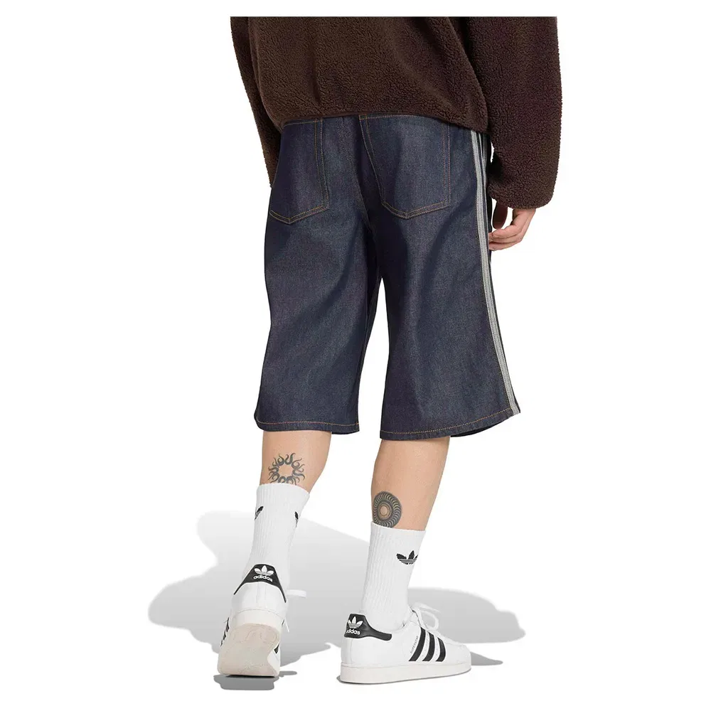 Шорты джинсовые Firebird Adicolor Adidas Originals, синий — фото 2