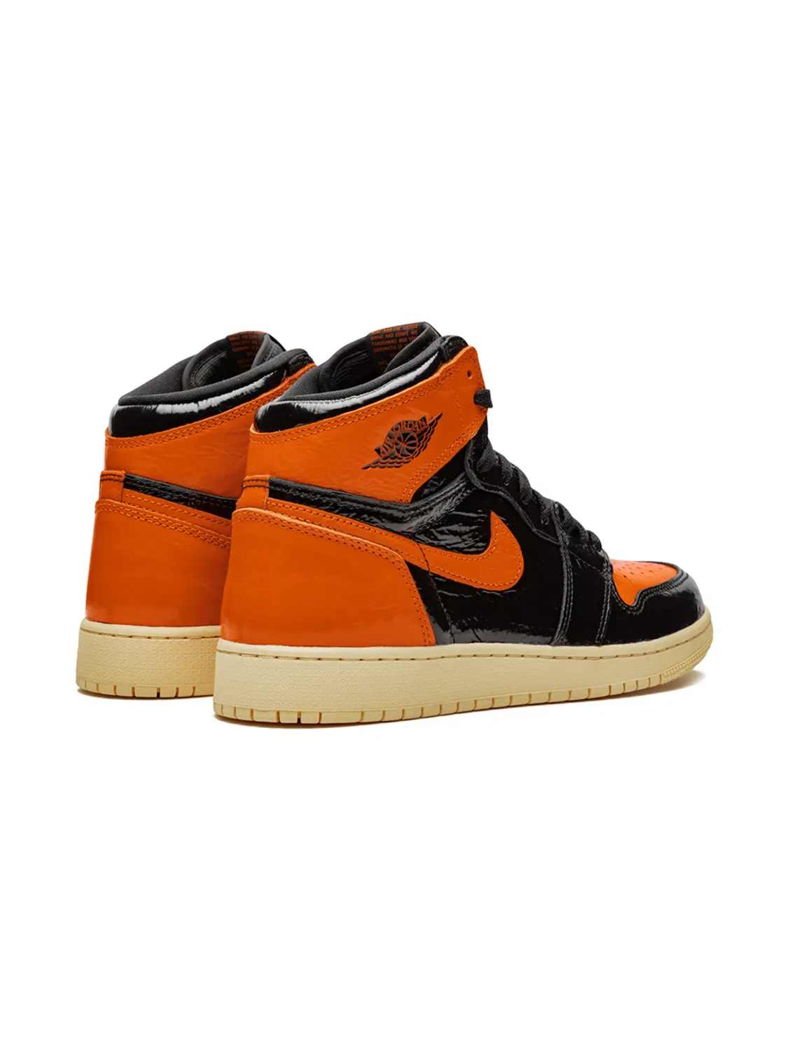 Jordan Кроссовки Retro High OG Shattered Backboard - Черные — фото 3