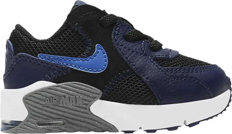 

Кроссовки Nike Air Max Excee TD 'Black Blue Void', синий