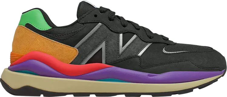 

Кроссовки New Balance 57/40 'Black Vivid Cactus', черный, Черный;серый, Кроссовки New Balance 57/40 'Black Vivid Cactus', черный