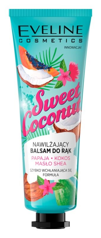 

Крем для рук Eveline Cosmetics Sweet Coconut