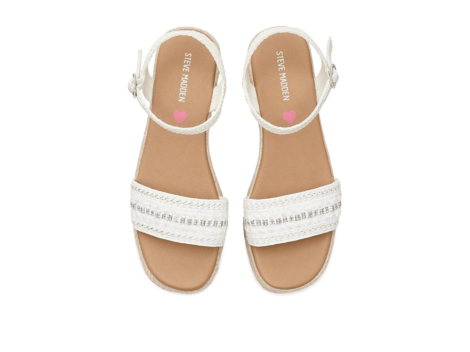 Туфли Kiko (для маленьких и больших детей) Steve Madden Kids, White — фото 3