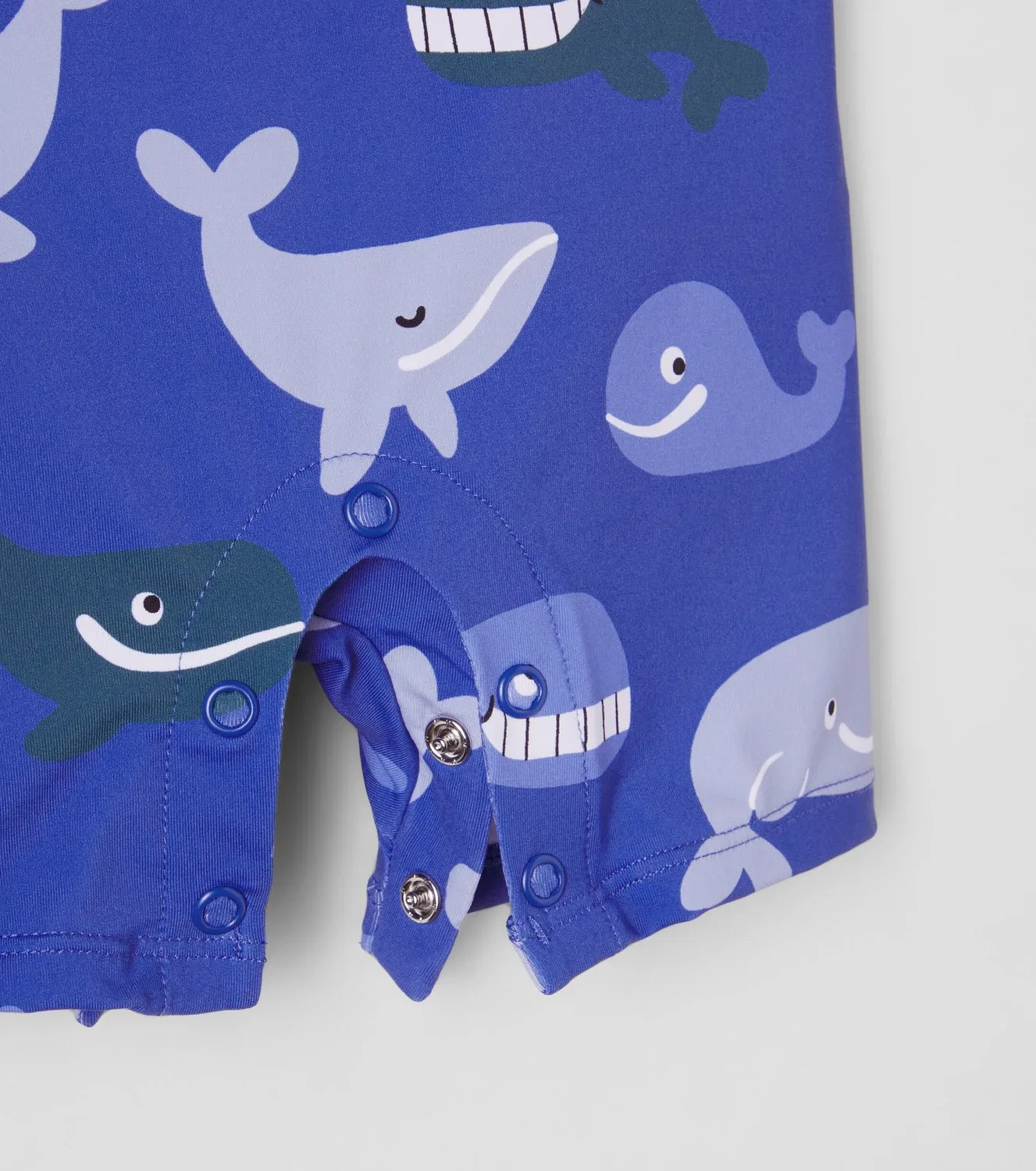 Купальник-рашгард с принтом Stella Mccartney Kids, синий — фото 3