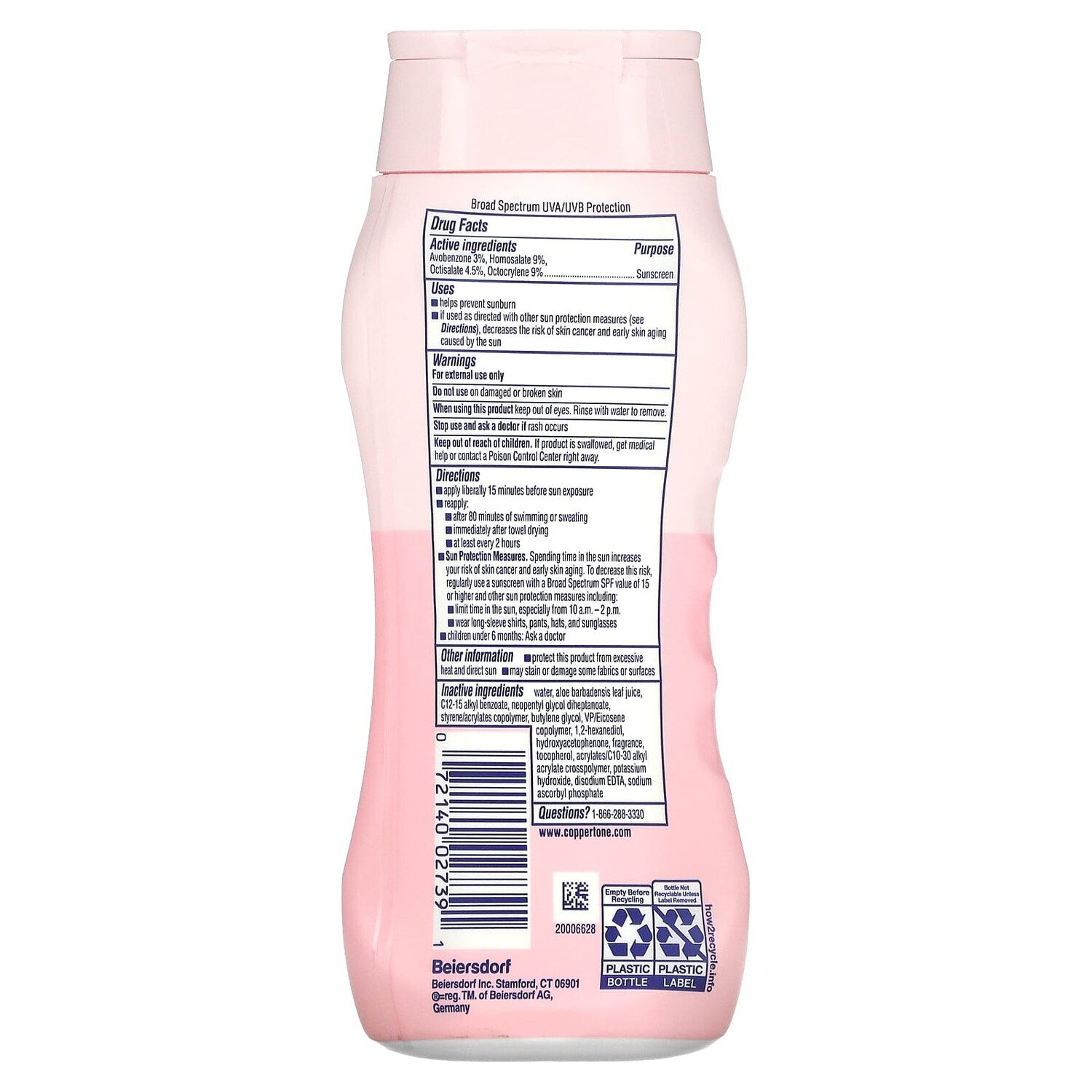 Солнцезащитный Лосьон Coppertone Water Babies SPF 50, 237 мл — фото 3