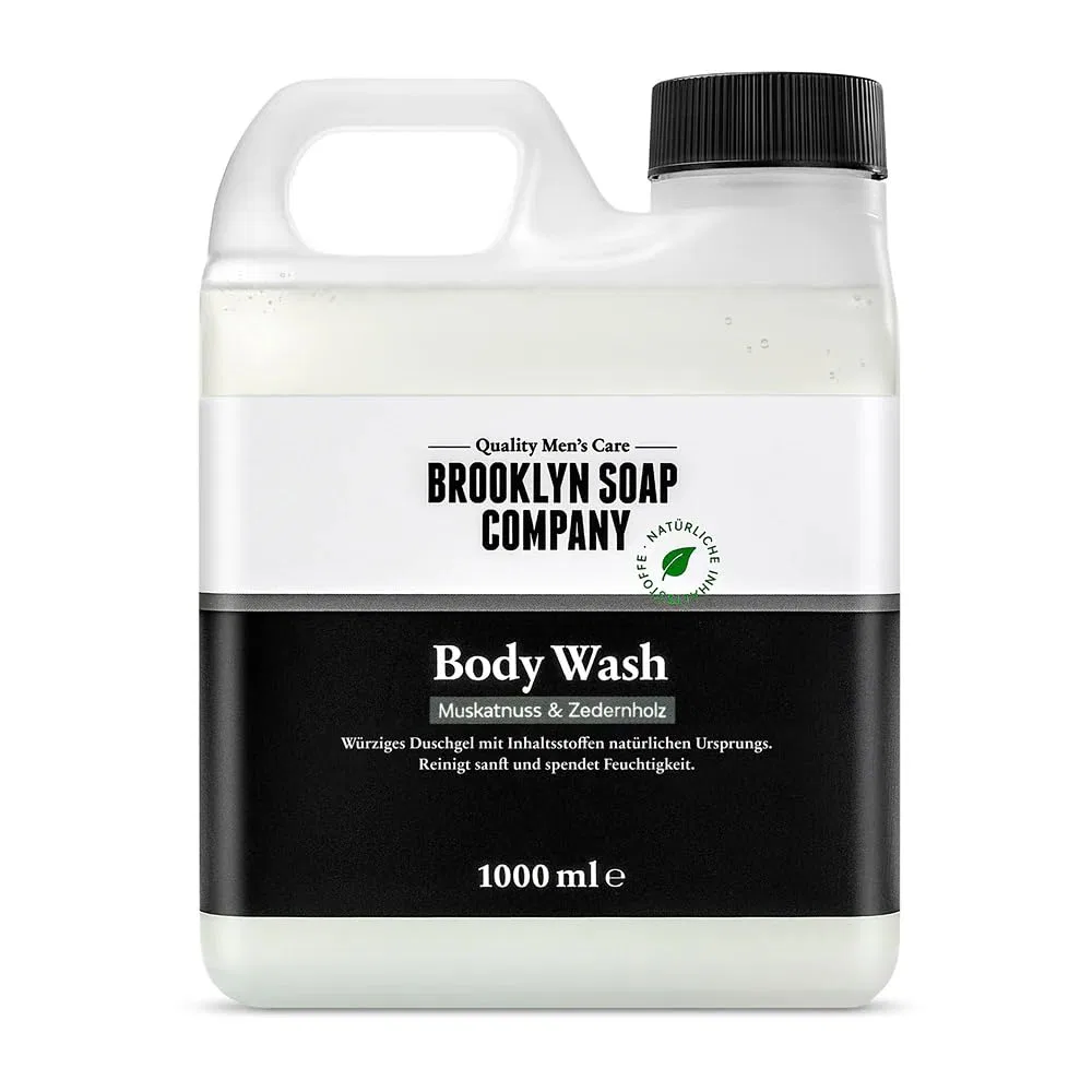 Гель для душа Body Wash Refill 1L, Brooklyn Soap Company, 1000 мл, Clear