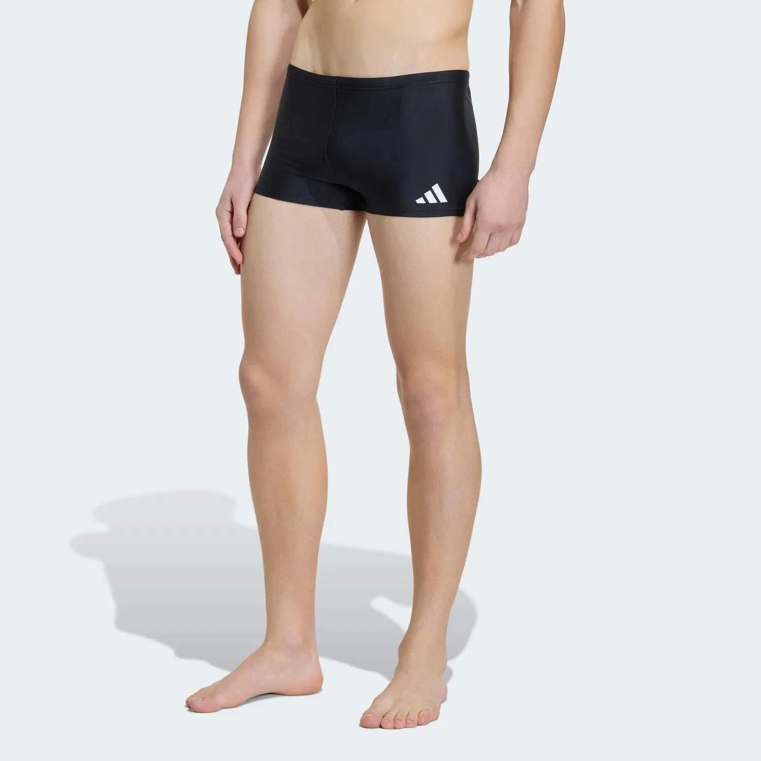 Мужские плавки-боксеры с принтом Solid Swim Boxers Adidas, Schwarz