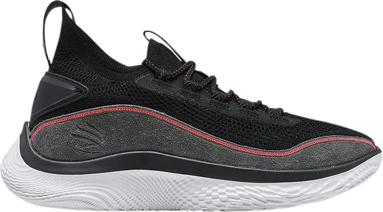 

Кроссовки Curry Flow 8 Suede Beautiful Flow, черный