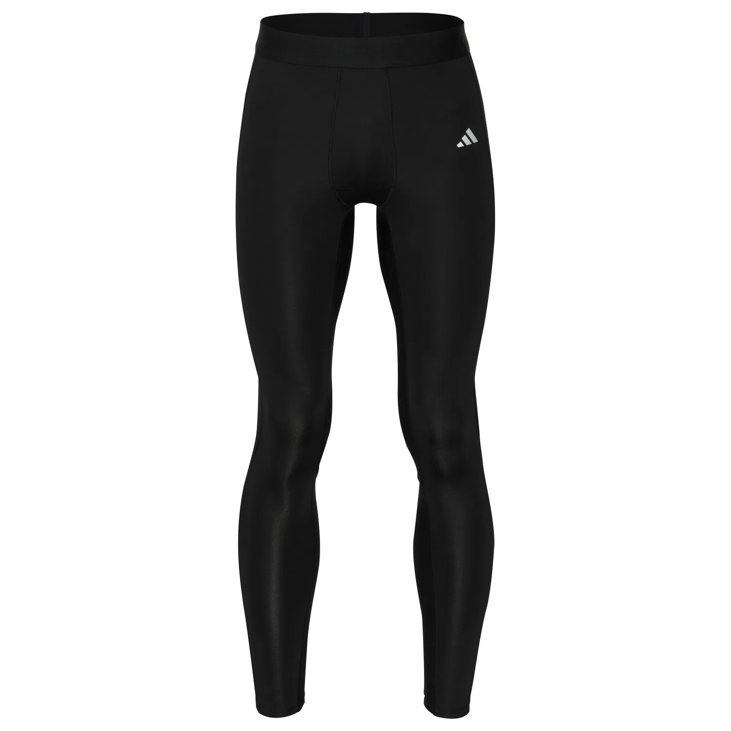 Мужские леггинсы с длинным рукавом TF Long Tight M Adidas, Schwarz