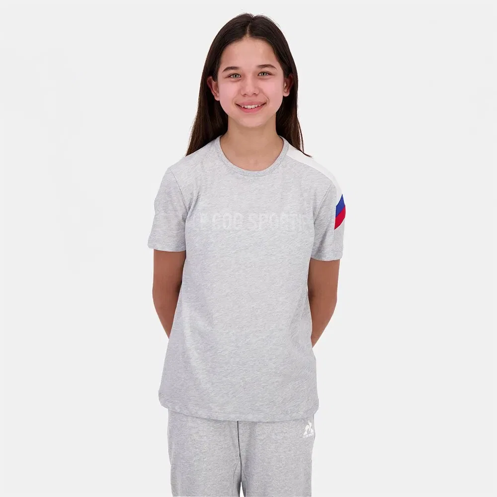 Футболка с коротким рукавом Mini Moi Tri N°1 Le Coq Sportif, серый — фото 3