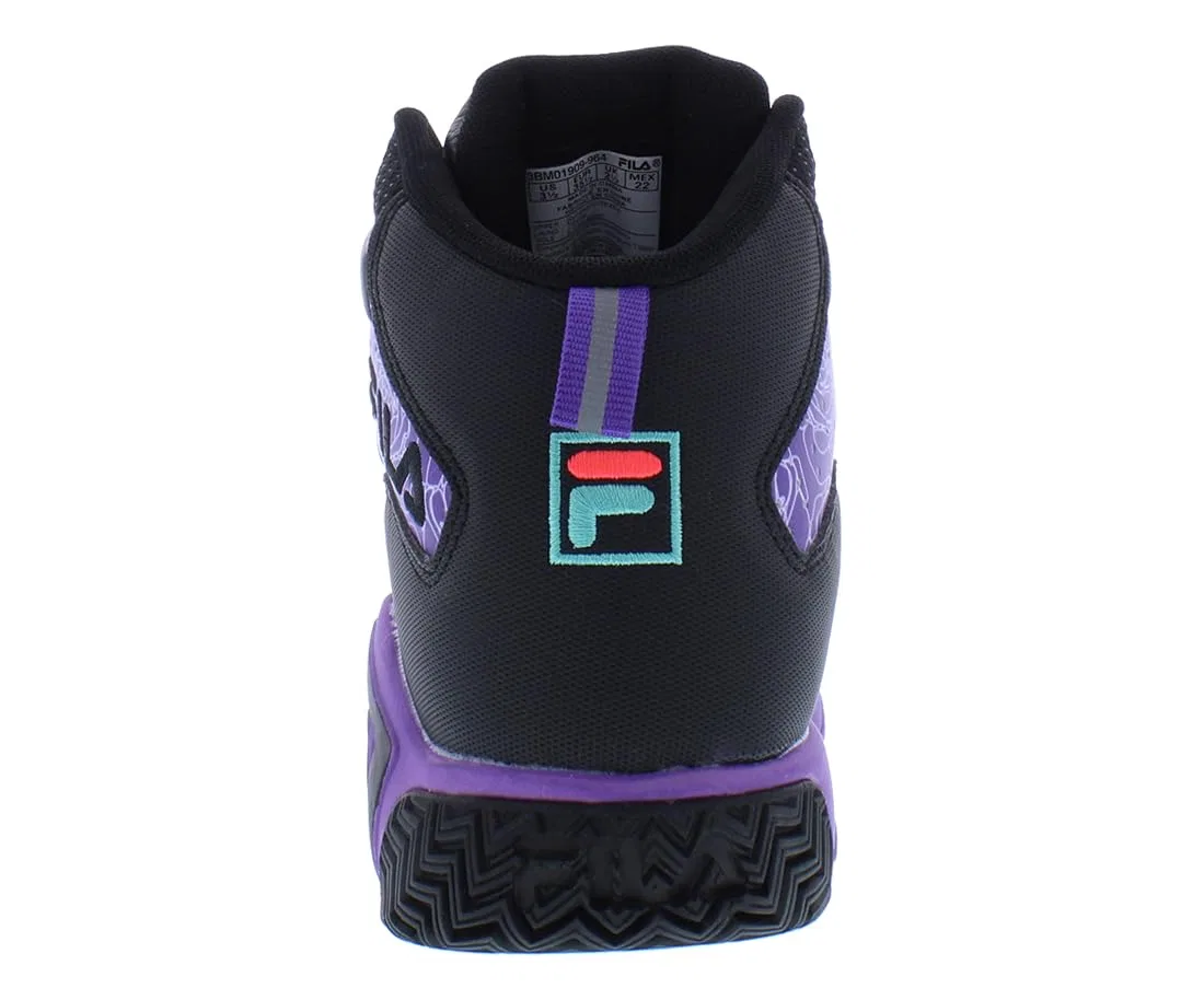 Детские кроссовки для мальчиков Fila Mb Fila, Black Teal — фото 4